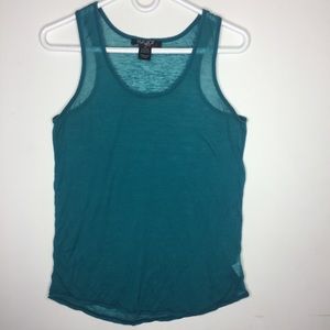 Sugar Rush Medium Teal Tank Top
